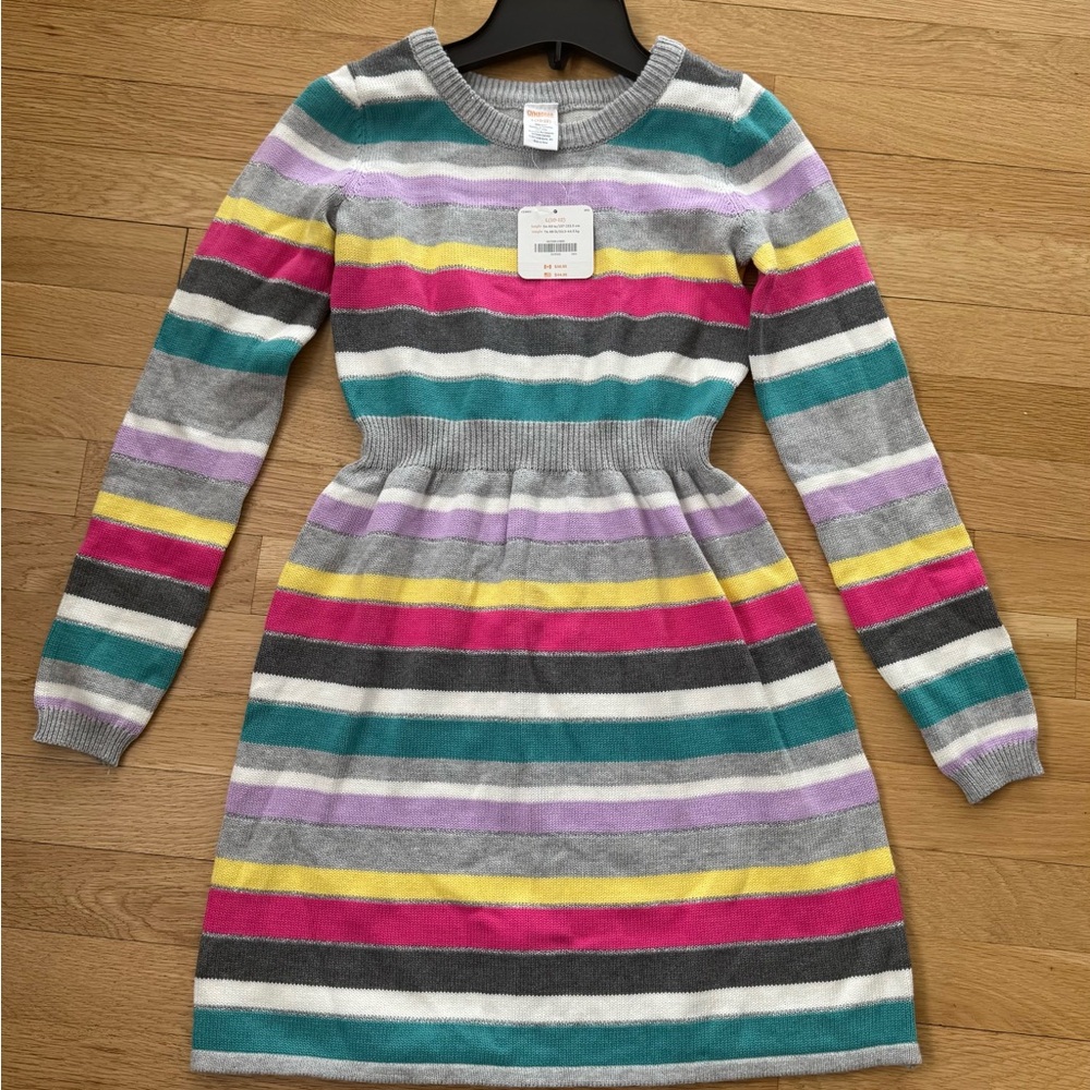 Gymboree Striped Knit Dress - Multicolor